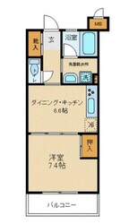 バードタウン8番館の物件間取画像